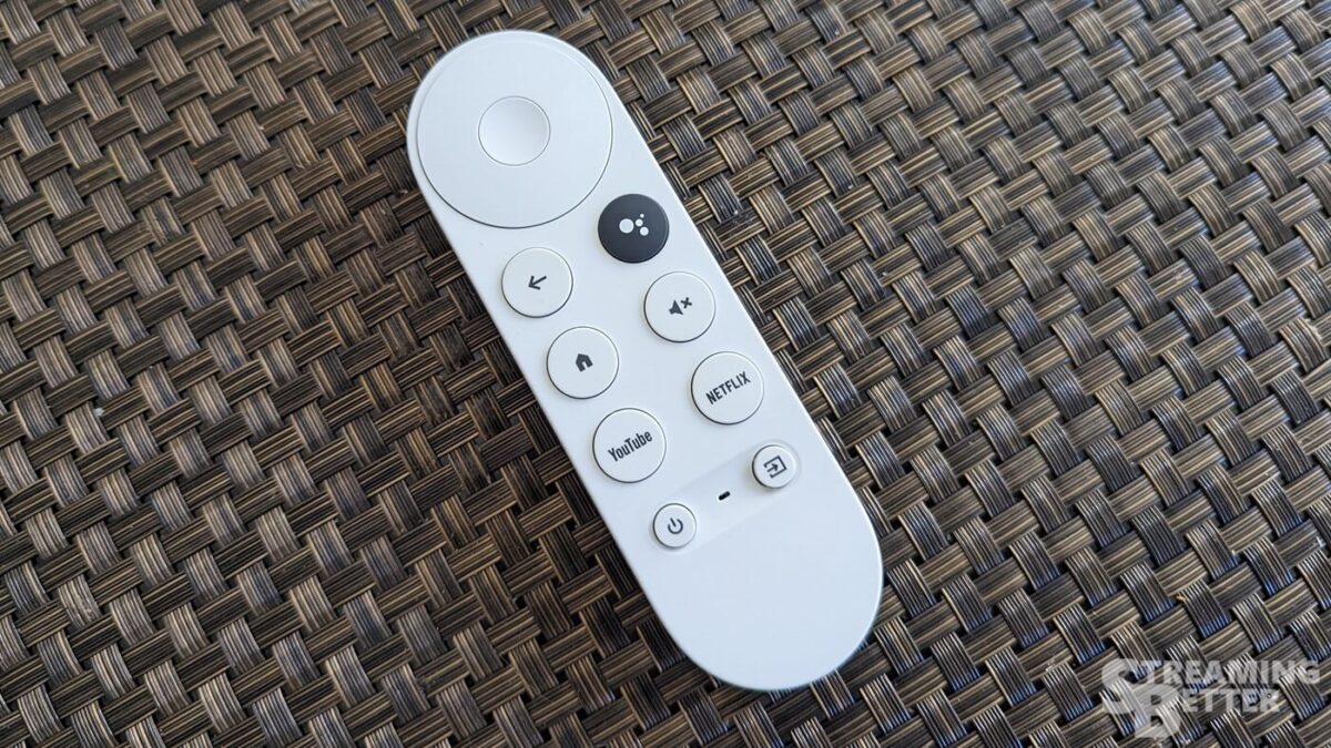 Chromecast Google TV HD remote