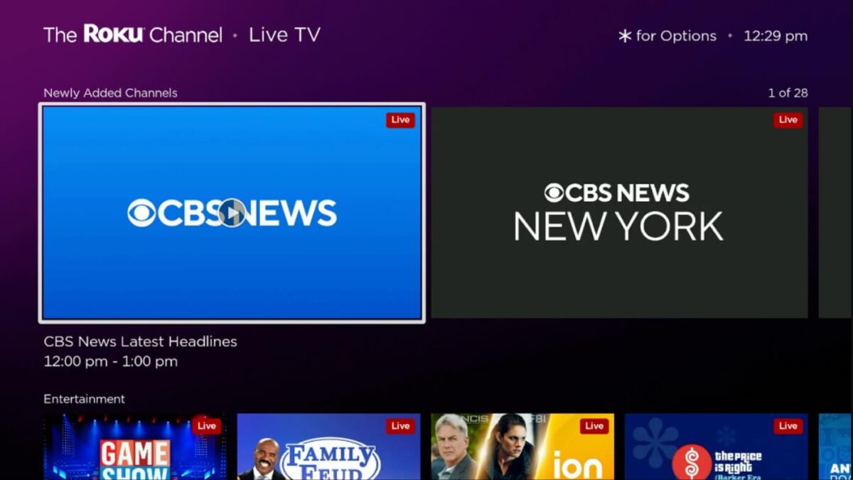 Cbs News Roku The Roku Channel Gets A Bunch Of New CBS, Fox and NBCUniversal FAST ...